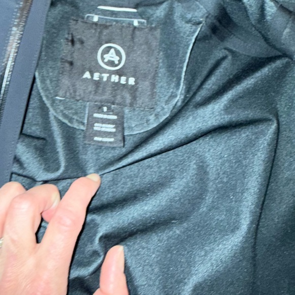 MENS AETHER BLACK LIGHTLY LINED JACKET SIZE 1 (Small) - Picture 3 of 5